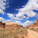 Cow Canyon Panorama, Bluff, Utah, USA