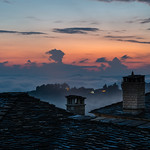 Sunset above the Clouds