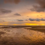 #hunstanton #moonlight #sea #reflections