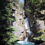 Lower Falls in Johnston Canyon