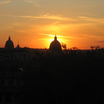 Rome At Sunset
