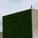 National Theatre with statue
