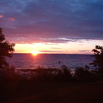Sunrise, Lake Michigan,