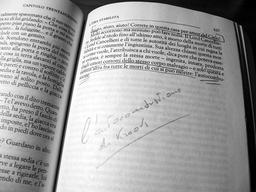 Charles Dickens, Casa desolata: la pagina dell'autocombustione di Mr Krook