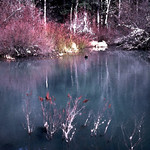 Moody Pond on Mount Hood in Oregon