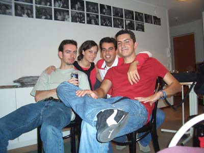 En casa de Raquel y Julia