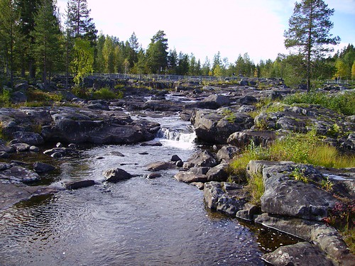 Paisaje de Storforsen