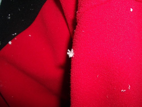 Un copo en la cazadora de Jorge