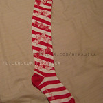 Angelic Pretty candy border socks