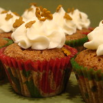 Gingerbread mini cupcakes