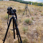 Two tripods in a field... Whoopdee doo