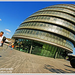 London City Hall - Summer Stroll in Purple Trousers