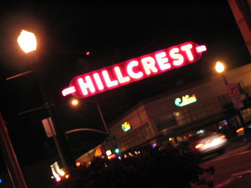 Hillcrest signage