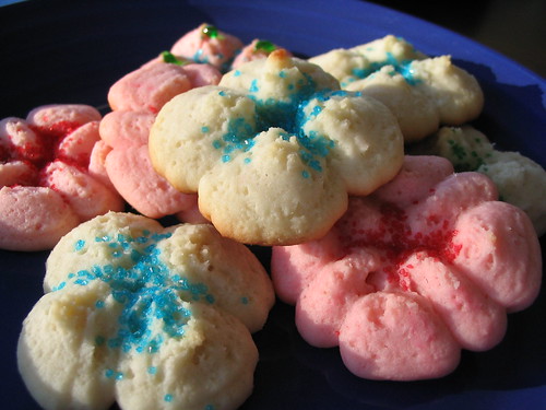 Behold, the spritz cookie