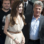 American Actors Angelina Jolie, Dustin Hoffman and Jack Black