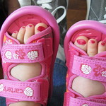 Tiny Pink Princess Toes...