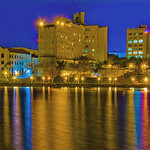 City of Lakeland, Polk County, Florida, USA, along Lake Mirror