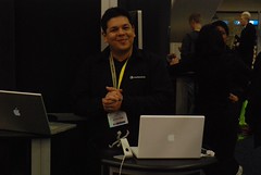 Amin getting ready to present