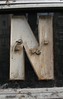 Dismantled Neon Letter