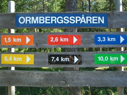 Los distintos recorridos para la bici