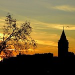 Galata Tower at Sunset