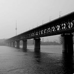Wuhan changjiang river bridge