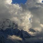 Storm breaking over the Himalaya