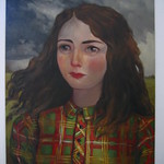 she could hear the shrieking of distant sea birds