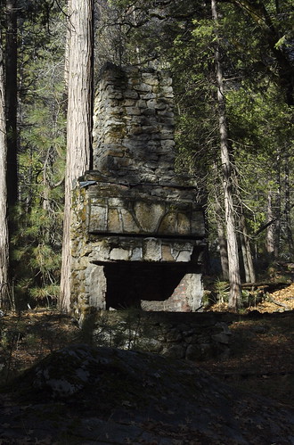Old Stone Hearth in Yosemite