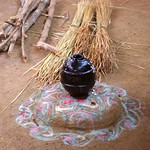 The pravargya pot called Gharma on the Khara