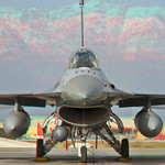 F-16 Anaglyph (3D image)