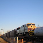GMD export locomotive on a CN eastbound at Lachine