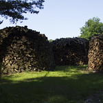 Woods for bath house, Seaside Open-Air Museum, Ventspils
