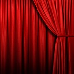 Red Stage Curtain