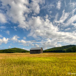 Port Oneida Barnscape ... summer clouds