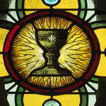 Detail of a Stained Glass Window in the Chapel of the Former Parade College - Victoria Parade, East Melbourne