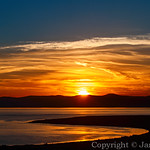 Sunrise over Mono Lake.