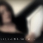 she's moving forward