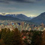 Vancouver British Columbia Skyline