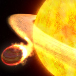 Hubble Finds a Star Eating a Planet
