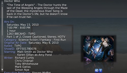 EPG Program Details