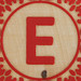 Block Letter E