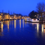 Kattensingel at twilight