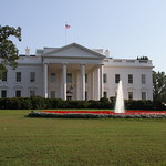 The North Lawn of the White House