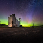 Grain Elevator near #thatpnwbus & Palouse Falls