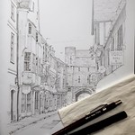 Study of a York street (WiP)