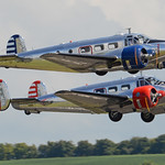 Beech 18s &lsquo;N21FS&rsquo; & &lsquo;N223CM&rsquo;