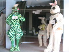 Masquerade scene from Burbank prop shop