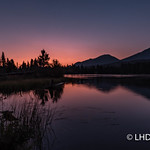 Sunrise at Sprague Lake