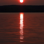 Sunrise Lake Michigan